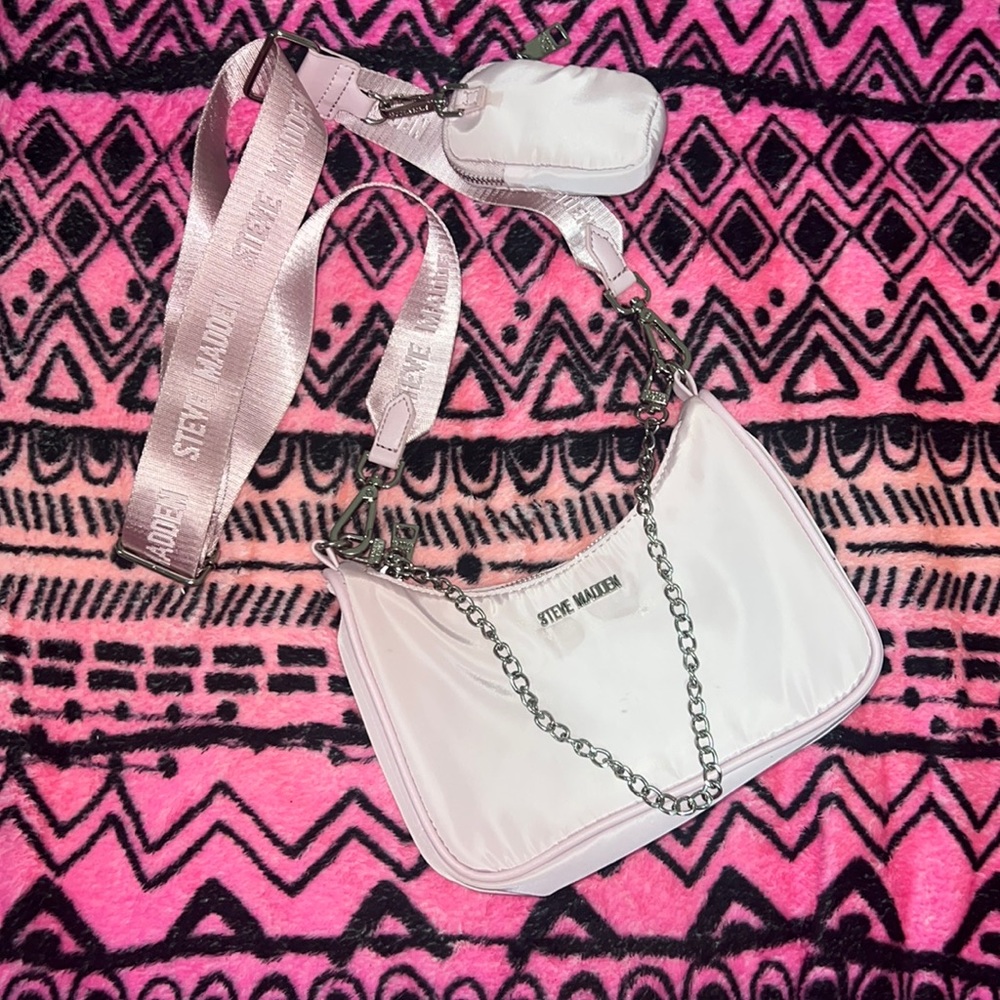 Baby pink Steve Madden bag